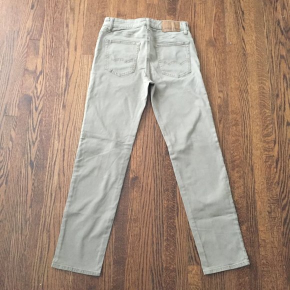 ❤️4/$20 AMERICAN EAGLE tan jeans size 29 - Picture 3 of 8